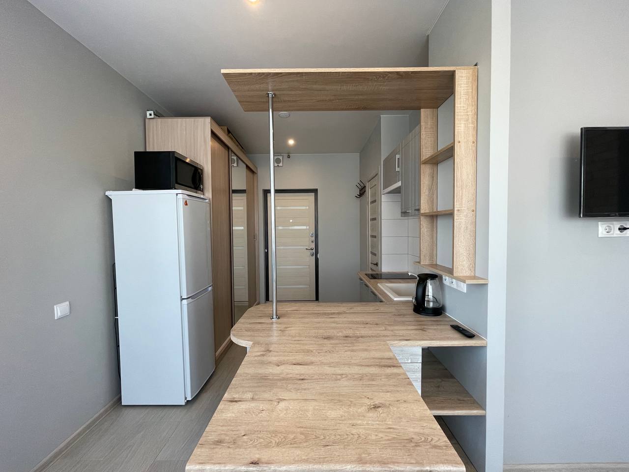 1-комнатная Квартира "ColorApartments" с бесплатным Wi-Fi в 10-ти минутах от станции г. Королев!