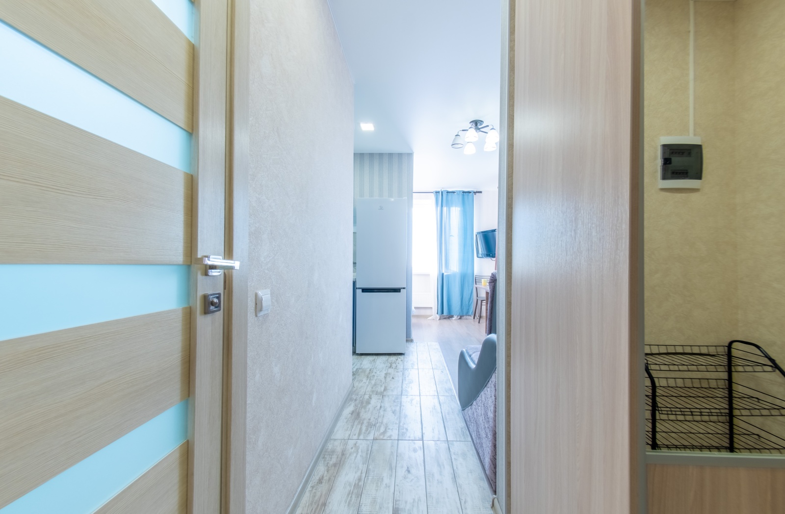 1-комнатная Квартира "ColorApartments" с бесплатным Wi-Fi в 10-ти минутах от станции г. Королев!